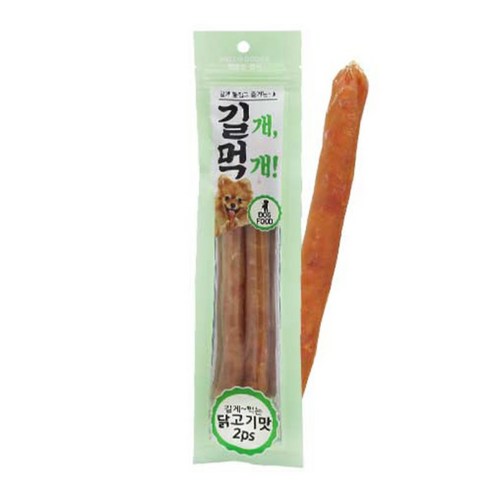 헬로도기 강아지 길개먹개 스틱 간식, 1개, 닭고기, 64g