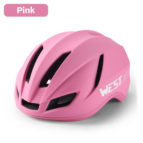 WEST BIKING경량 사이클링 에어로 헬에트, Pink, 1개
