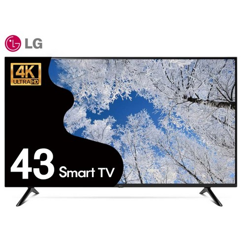 LG전자 LG TV 109cm 4K UHD 스마트TV 43UQ7070 수도권 지방 배송설치비 포함, 방문설치, 벽걸이형, 109cm/43인치