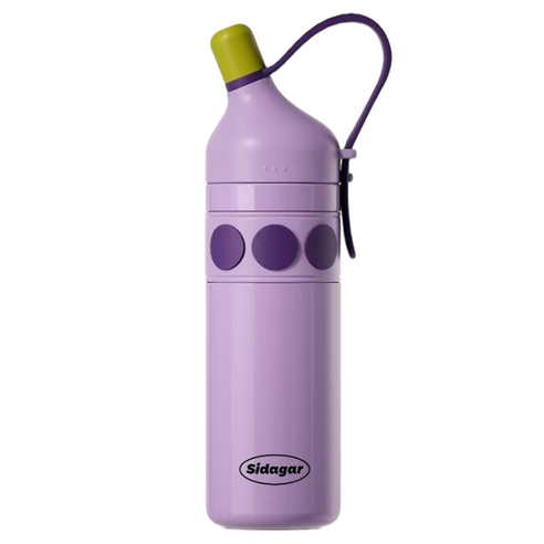 스타플러스 레트로 스타일 보온병, 1개, 720ml, 퍼플
