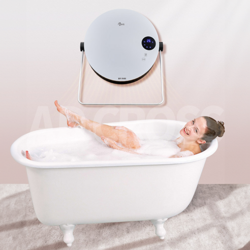 [인포벨]애드크로스 홈쇼핑 가정용 실내 난방기 파비스 인버터 욕실 히터 생활방수 자동 온도조절 저소음 열풍기