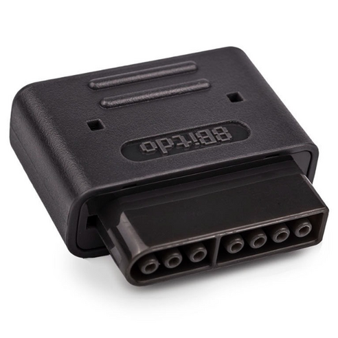 8BitDo SNES/SFC 전용 레트로 콘솔 블루투스 리시버 83BA, 1개, 블랙