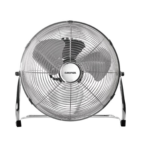유로파크 14형(35cm) 대형 메탈 크롬 공업용 업소용 선풍기, 실버, EU-640S