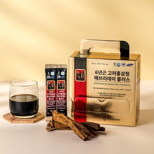 6년근 홍삼 스틱 진액 선물형 끝판왕 에브리데이 플러스 10ml, 50개 맛있게 먹은 솔직 후기 - 상품 이미지 2