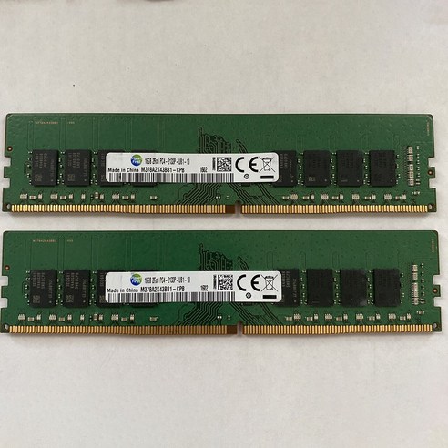 M378A2K43BB1-CPB 데스크탑 메모리 RAM 16G 2RX8 PC4-2133P DDR4 2133