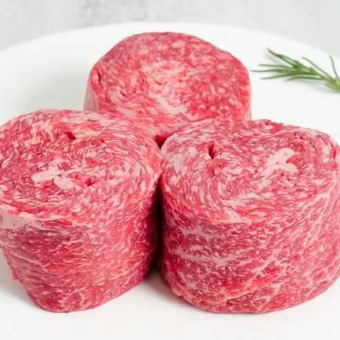 우마왕 한우 불고기용 샤브샤브용 1++ No9 최상급 투뿔 소고기 불고기, 300g, 2개