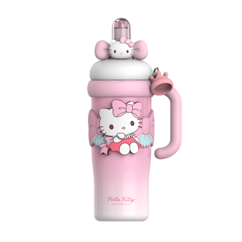 크로스 보더 산리오 뽀뽀 텀블러 960밀리리터, 1개, 960ml, 960ml 헬로키티