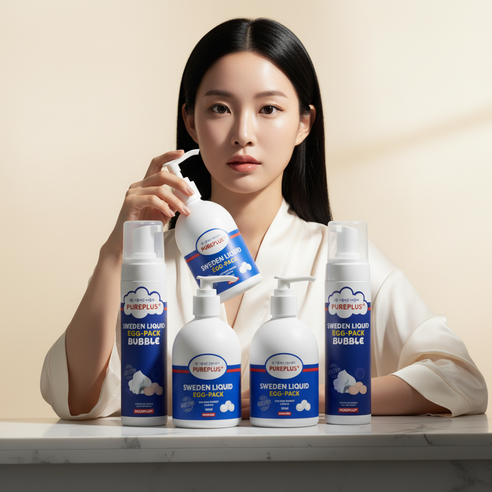 [특가전] 스웨덴 리퀴드 에그팩 버블 모공팩겸용 폼클렌징 클렌징 액상 비... 실사용 후기 | 효과 있을까? - 상품 이미지 4