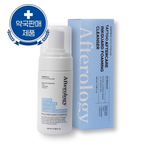 애프터올로지 타투 클렌저 반영구 케어 세정제 100ml, 1개, 무향