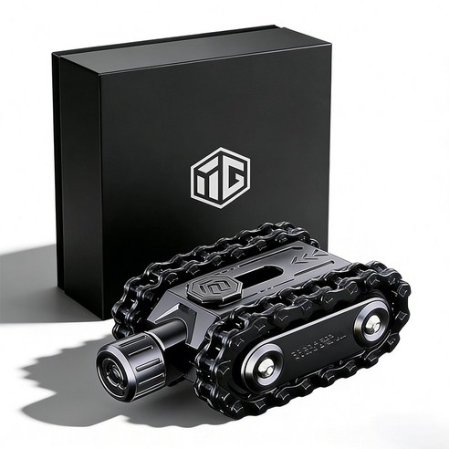 피젯 Tank edc 고급 피젯 토이 스트레스 해소 장난감, 1개, 블랙