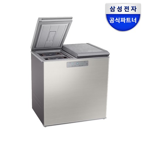 삼성전자 김치플러스 뚜껑형 김치냉장고 221L 방문설치, 세레네 실버, RP22C3111Z1