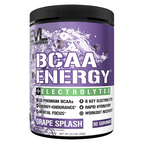 EVLUTIONNUTRITION BCAA 에너지 전해질 포도 스플래쉬 맛있게 먹은 솔직 후기 썸네일