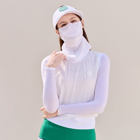 베일리화이트 여성 골프 마스크 UV 자외선 차단 여름용 스포츠 등산 자전거 테니스 이미지 4