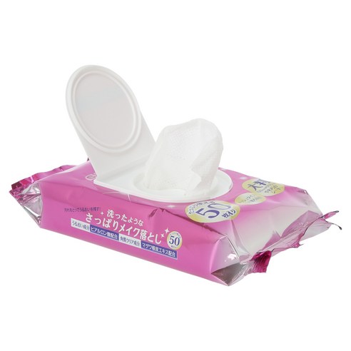 에스셀렉트 산뜻한 메이크업 리무버 시트 대형 비누향 이미지 3