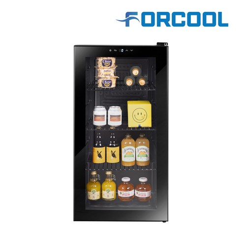 포쿨 미니쇼케이스 음료수 냉장고 디지털 가정용 술장고 90L 이미지 2