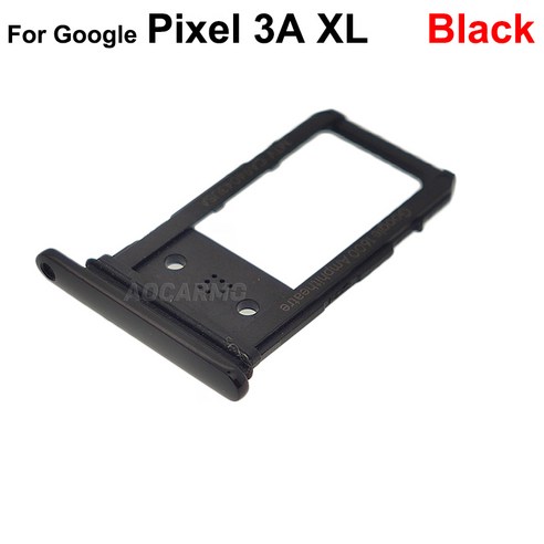Google Pixel 3a 3A XL 용 Aocarmo Sim 카드 검정흰색보라색 SIM 트레이 슬롯 홀더 교체 부품 - SD ...