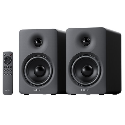 에디파이어 컴팩트 액티브 2.0 HDMI eARC USB-C AUX 블루투스6.0 서브우퍼 100W RMS출력 LDAC 코덱 TV연결가능 고해상도오디오스피커 리모컨 포함