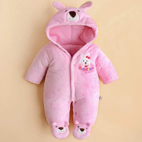 아기 첫 겨울, 보니또 백곰 우주복으로 따뜻하고 편안하게