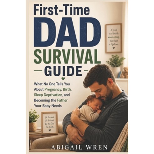 (영문도서)First-Time Dad Survival Guide: What No One Tells You About Pregnancy Birth Sle... Paperback, Independently Published, English, 9798180774637