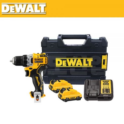 디월트 DCD701D2 12V 충전컴팩트 드릴 드라이버 2.0ah배터리2개438221