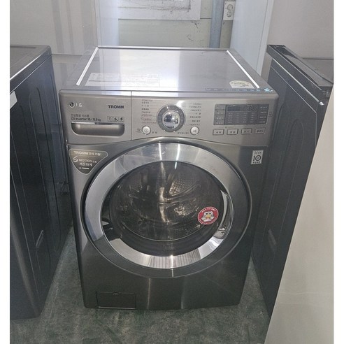 22) 중고드럼세탁기 17KG 화이트/실버 ( 완전분해 통세척 완료! ), 랜덤발송