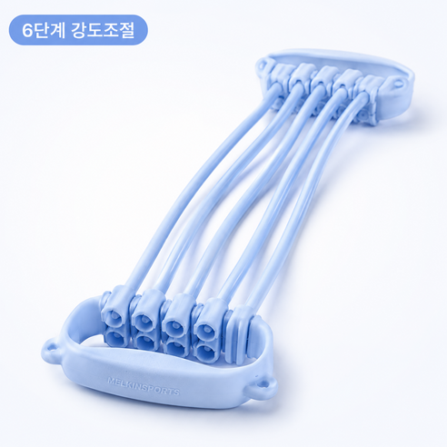타본 6단계 스트레칭 밴드 전신운동 홈트 필라테스 탄성밴드, 1개, 스카이블루