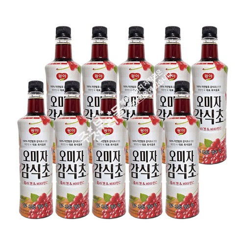 오미자감식초970ml/광야-10개, 970ml, 10개