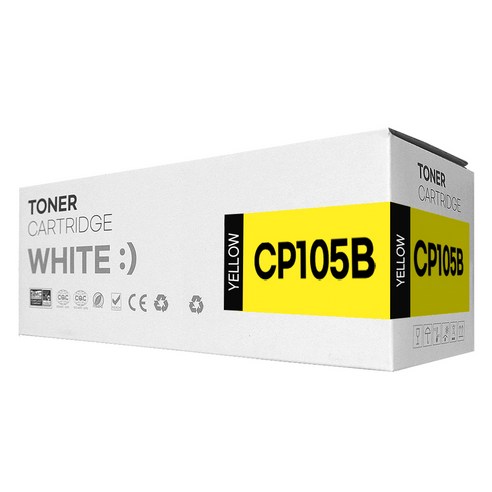 CP105B CM215B CM215FW 호환 토너, 1개, 노랑