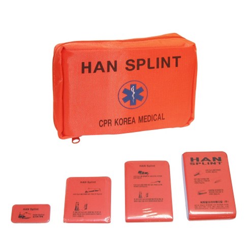 [씨피알코리아] 알루미늄 부목세트 한스프린트(HAN SPLINT) CR-06 (4종1세트) - 과학/자연학습 | 쿠팡