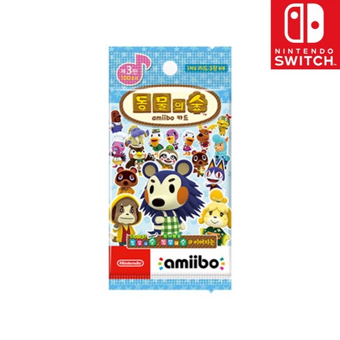 [닌텐도] 아미보카드 3탄 (5팩)