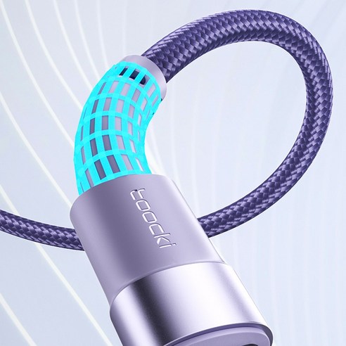 Toocki 마카롱 C타입 3A 고속충전 케이블 이미지 3