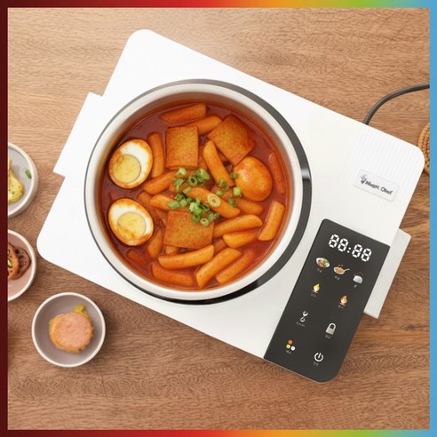 매직쉐프 1구 인덕션 전기레인지 전기 스토브...