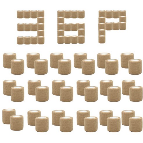 화이트리버 자가점착 접착 붕대 압박붕대 탄력 압박용밴드, 1개입, 36개