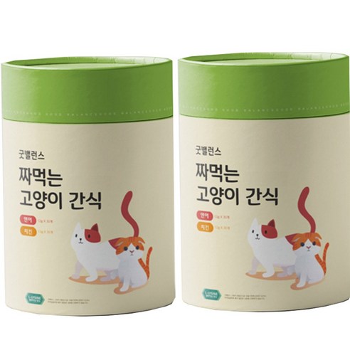 굿밸런스 고양이 짜먹는 간식 플러스, 연어 + 치킨, 12g, 120개 연어 + 치킨, 12g, 120개