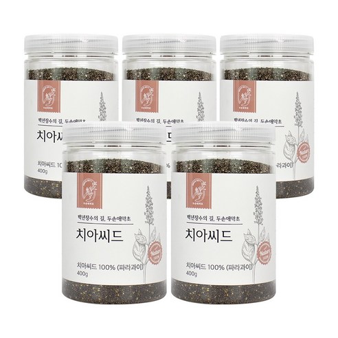 두손애약초 치아씨드 400g 5개 2kg 400g, 5개 맛있게 먹은 솔직 후기 썸네일