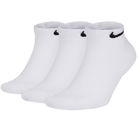나이키 에브리데이 쿠션 단목삭스 SX7670-100 3켤레 1팩, 화이트, 1세트