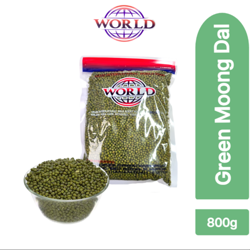 World Green Moong Dal Mung Bean 녹두, 1개
