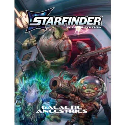 (영문도서)Starfinder Galactic Ancestries Hardcover, Paizo, Inc., English, 9781640787810