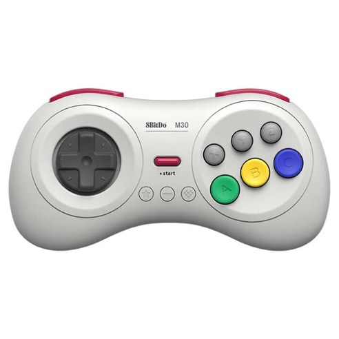 8BitDo M30 무선 블루투스 컨트롤러 80HA02, 1개