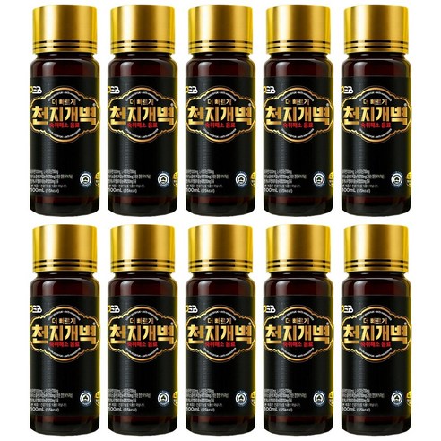 숙취해소 깨어라 천지개벽 100ml, 10개