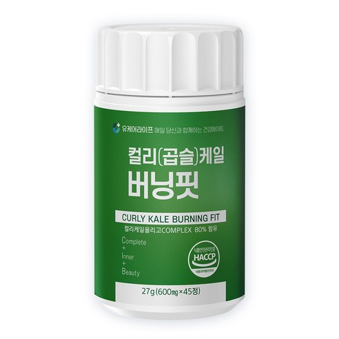 컬리케일 곱슬케일 버닝핏, 1개, 45정