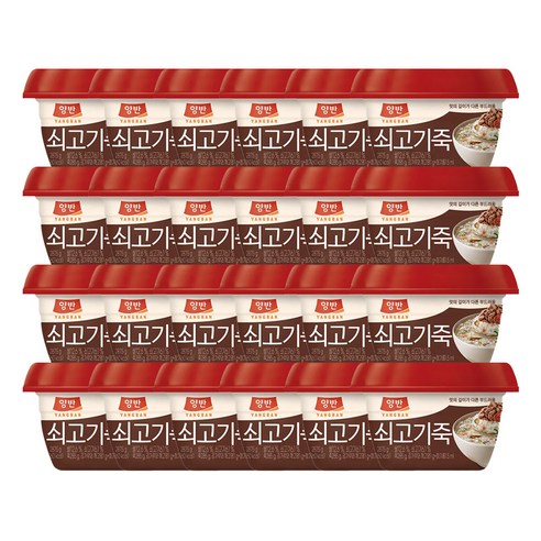 양반 쇠고기죽, 287.5g, 24개 287.5g, 24개