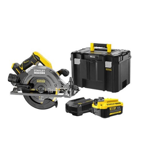 스탠리 SBC551M1T 20V 185mm 충전 원형톱 4.0Ah배터리 1개 포함437824