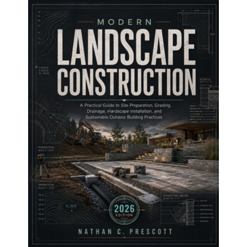 (영문도서)Modern Landscape Construction: A Practical Guide to Site Preparation Grading D... Paperback, Independently Published, English, 9798196293306