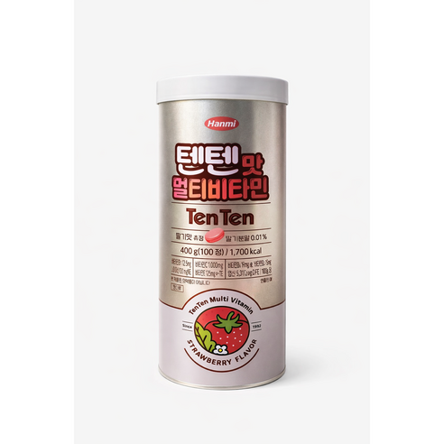 [킥더베어] 한미 텐텐맛 멀티비타민, 1개, 100정