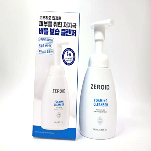 제로이드 포밍 클렌저, 240ml, 1개