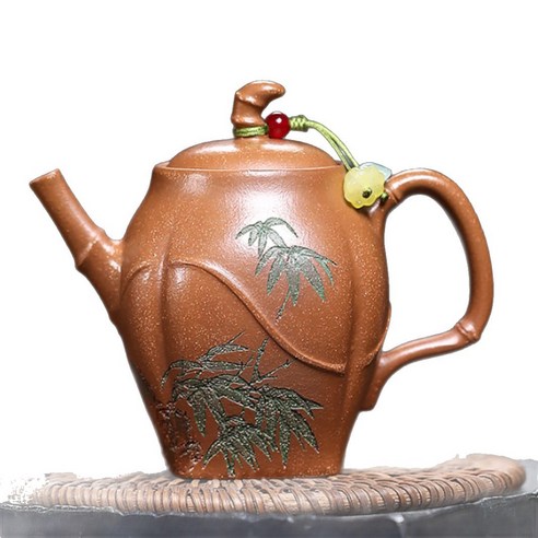 STTPEI宜興紫砂手工茶壺清影凝風, 1個, 1L, 清影搖風:150ML - 優惠推薦
