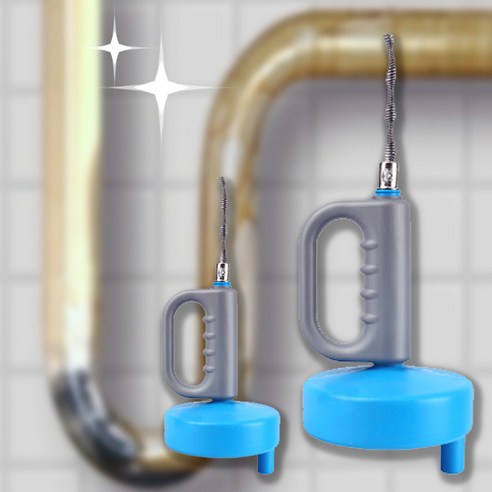 쓱싹마녀 매직 스프링청소기 5m 하수구 뚫어뻥 전체 구성품