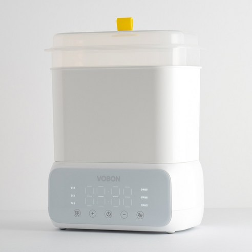 보본 맘마 스테인레스 열탕 젖병소독기 VB-BS800W, 화이트 체크포인트h2앞 이미지