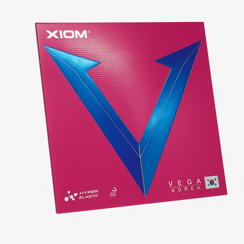 엑시옴 탁구러버 베가코리아(VEGA KOREA) 4컬러, 레드, 1개